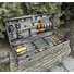 Подарунковий набір Mzavod Майстер гриль Mzavod кейс-столик темна текстура Фото 2